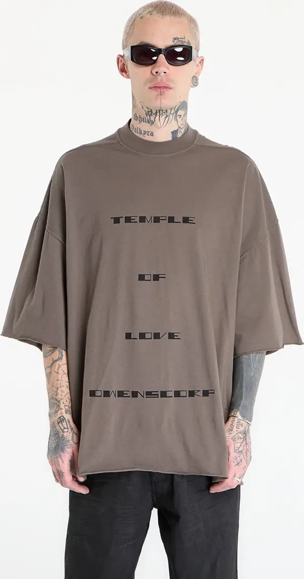 Rick Owens DRKSHDW Majice Rick Owens DRKSHDW Tommy T-Shirt Dust/ Black Universal