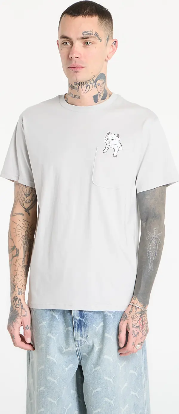 RIPNDIP Majice RIPNDIP For Sale Pocket Tee Grey XL