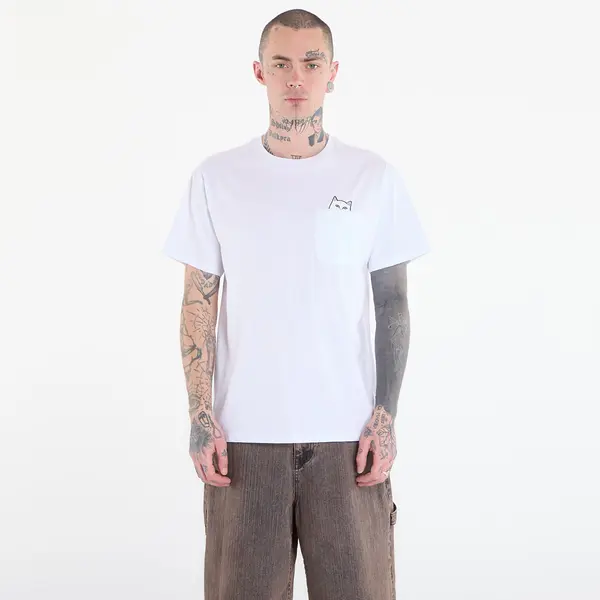 RIPNDIP Majice RIPNDIP Lord Nermal S/S Pocket Tee White XL