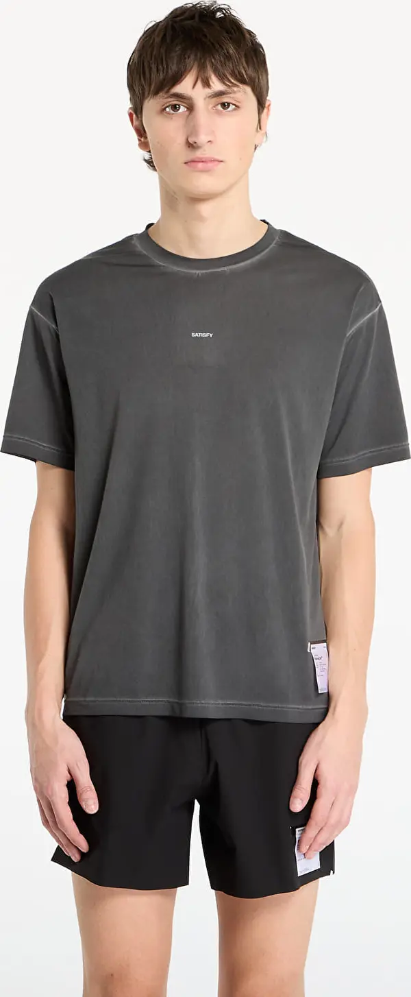 Satisfy Majice Satisfy AuraLite T-Shirt Pigment Black XL