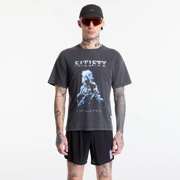 Satisfy Majice Satisfy MothTech T-Shirt Aged Black M