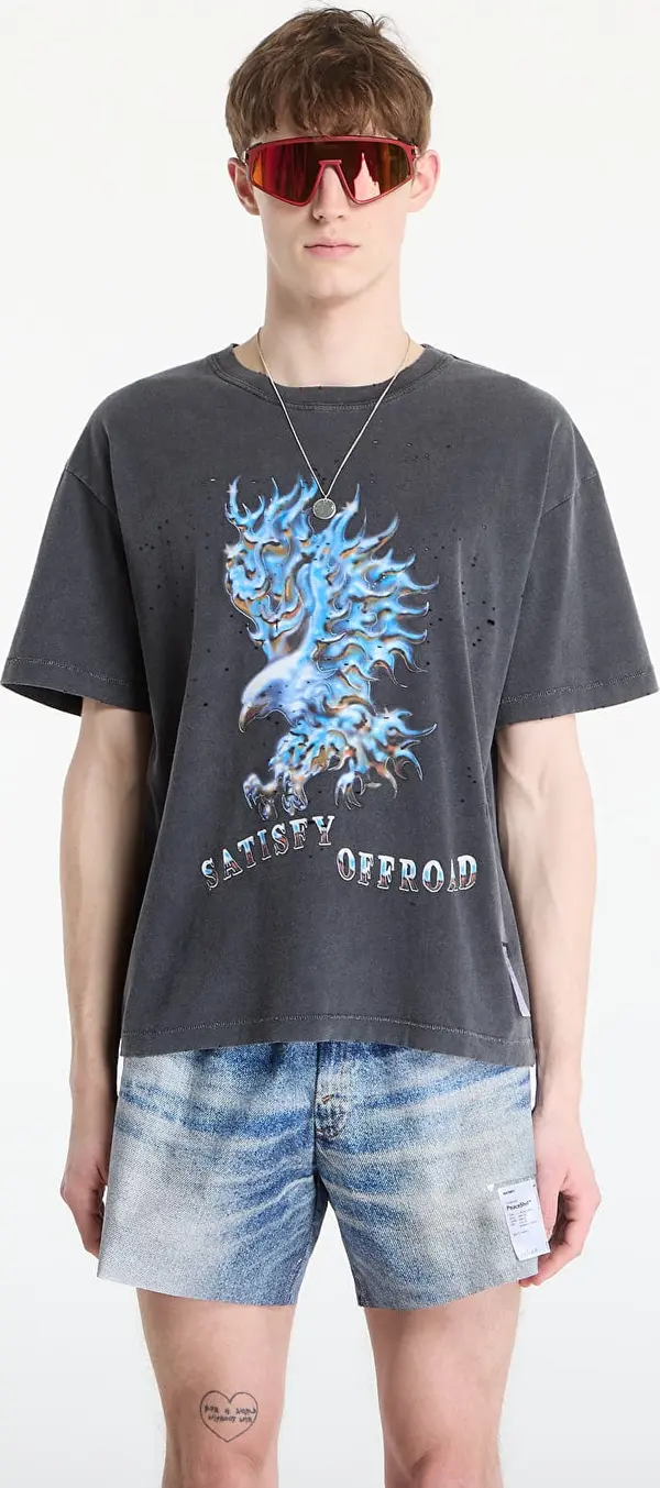 Satisfy Majice Satisfy MothTech T-Shirt Aged Black S