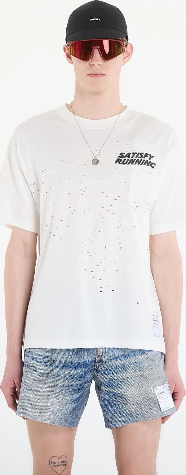 Satisfy Majice Satisfy MothTech T-Shirt Off-White XL