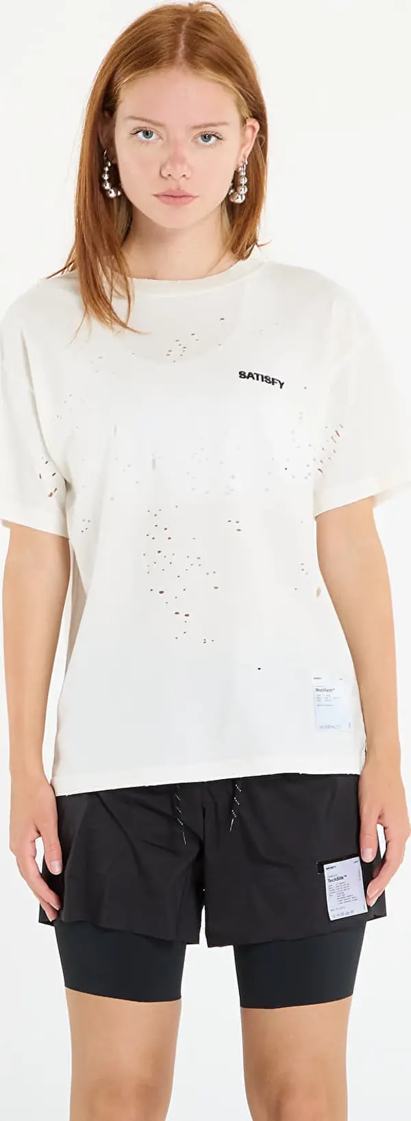 Satisfy Majice Satisfy MothTech T-Shirt UNISEX Off-White S