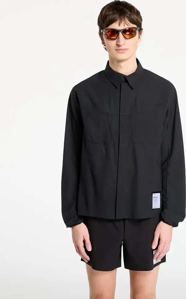 Satisfy Majice Satisfy PeaceShell River Shirt Black L
