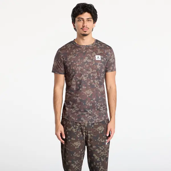 SAYSKY Majice SAYSKY Camo Combat T-Shirt Brown AOP L