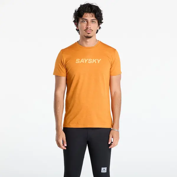 SAYSKY Majice SAYSKY Logo Pace T-Shirt Orange S