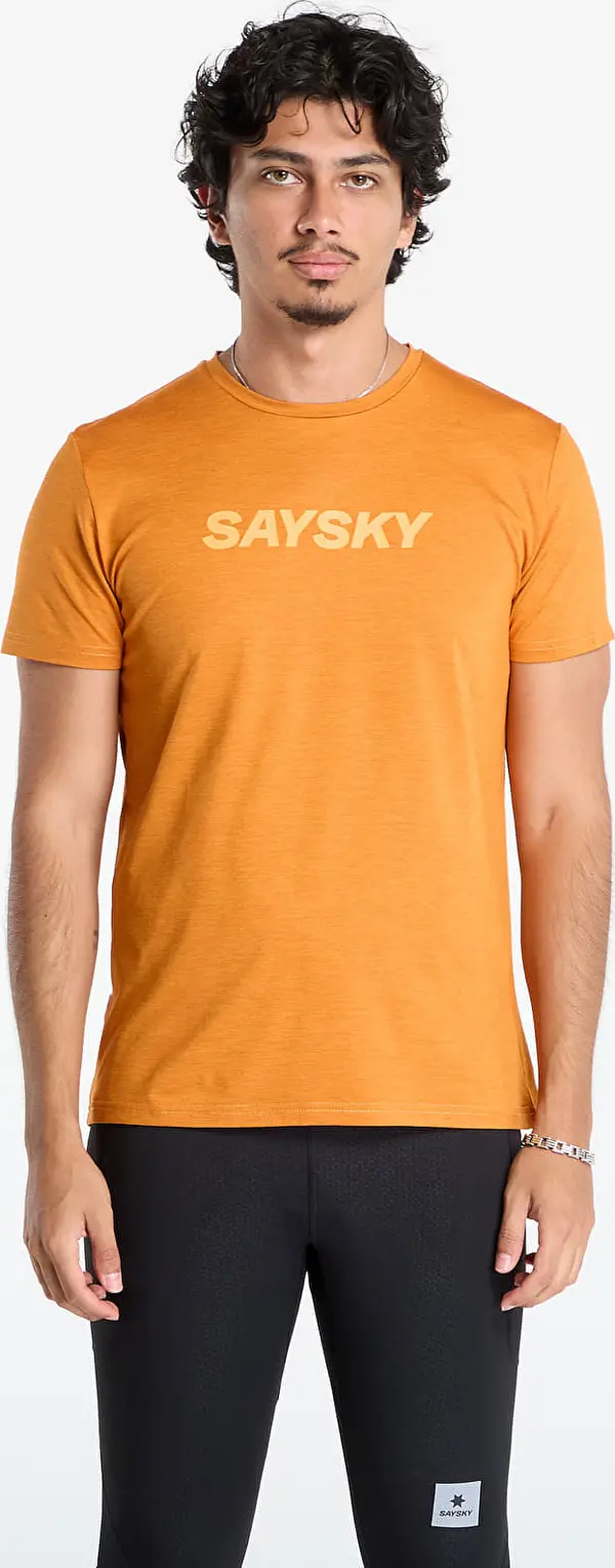 SAYSKY Majice SAYSKY Logo Pace T-Shirt Orange XL