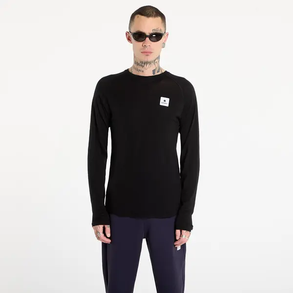 SAYSKY Majice SAYSKY Merino 165 Base Layer Long Sleeve Black XL