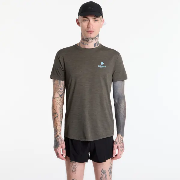 SAYSKY Majice SAYSKY Statement Combat Pro T-shirt Green M