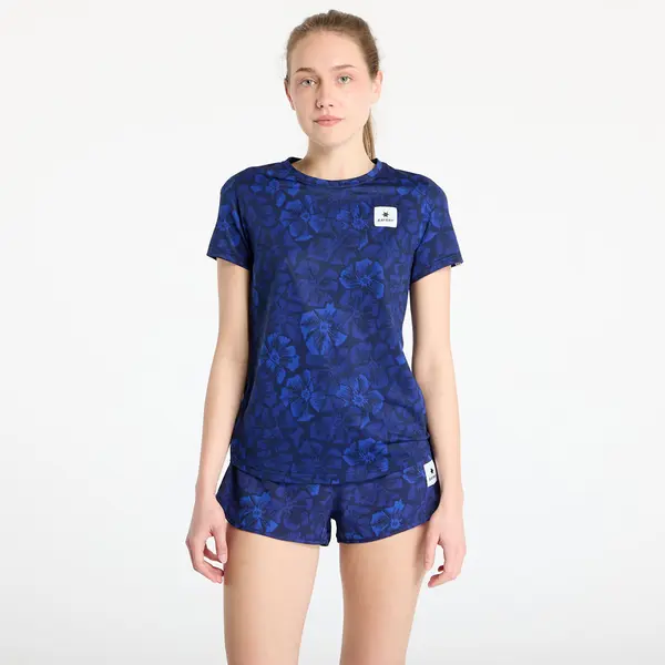 SAYSKY Majice SAYSKY W Flower Combat T-Shirt Blue AOP XS