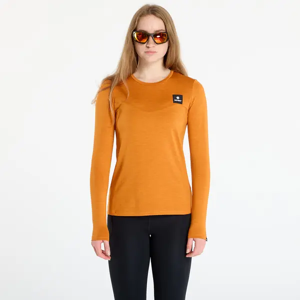 SAYSKY Majice SAYSKY W Reflective Logo Pace Long Sleeve Orange L