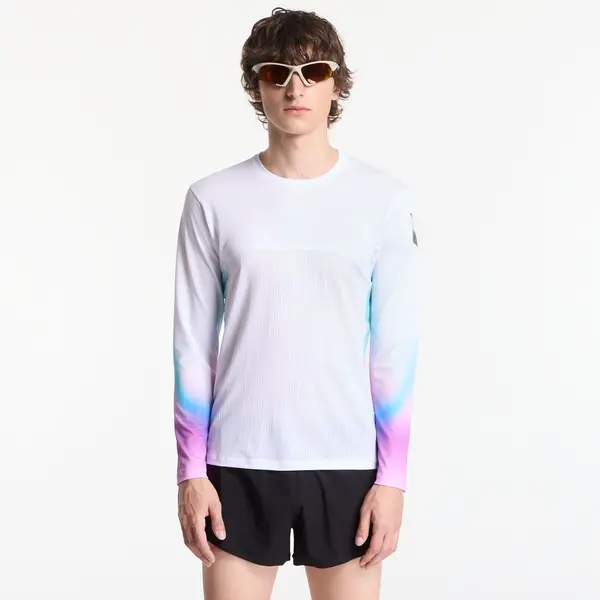 SOAR Running Majice SOAR Ls Hot Weather T White/ Blue M
