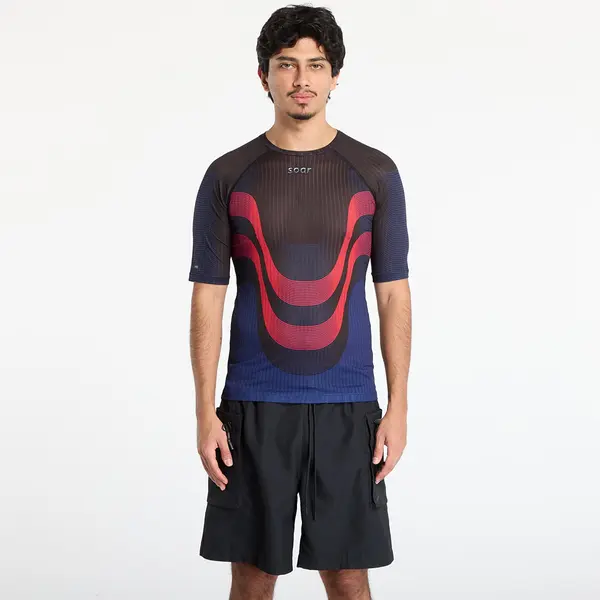 SOAR Running Majice SOAR Race Tee Black/ Red/Navy L