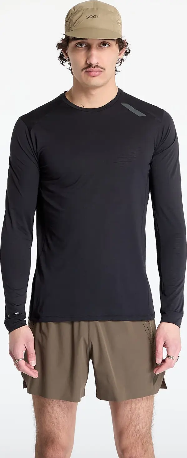 SOAR Running Majice SOAR Running Men's Longsleeve Tech Tee Black S