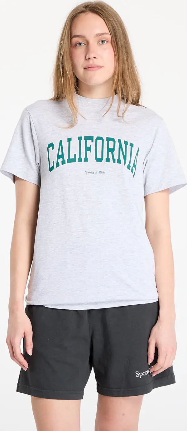 Sporty & Rich Majice Sporty & Rich California T-Shirt Heather Gray XS