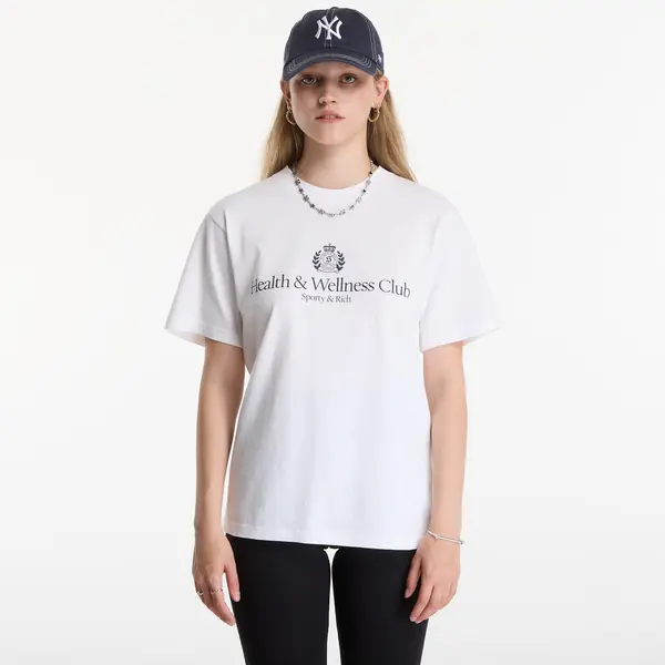 Sporty & Rich Majice Sporty & Rich H&W Crest Tshirt UNISEX White XL