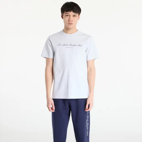 Sporty & Rich Majice Sporty & Rich NY Health Club T-Shirt UNISEX Heather Gray L