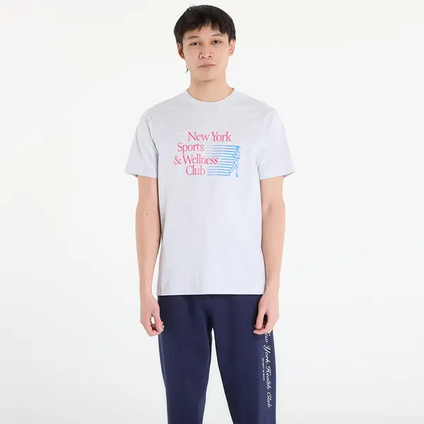 Sporty & Rich Majice Sporty & Rich NY Motion T-Shirt UNISEX Heather Gray L