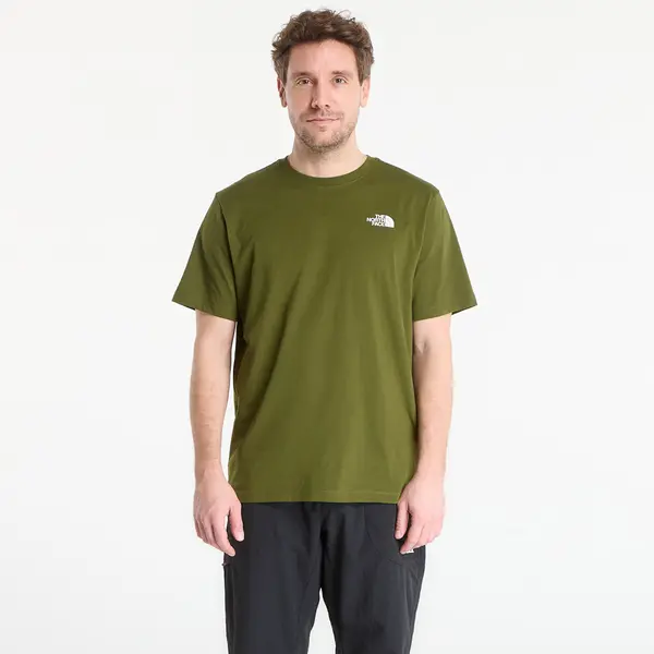 The North Face Majice The North Face Box Nse Regular Short Sleeve Tee Woodland Green M