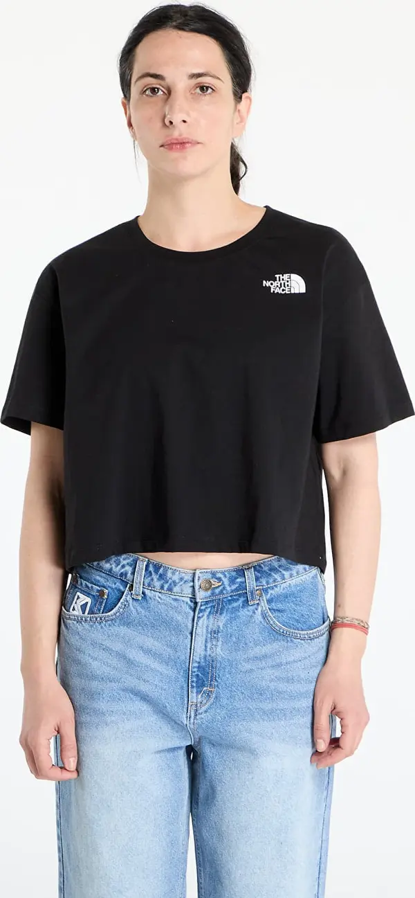 The North Face Majice The North Face Cropped Simple Dome Tee Tnf Black XL