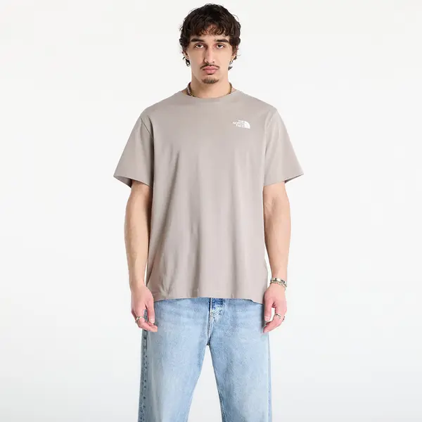 The North Face Majice The North Face Evolution Box Nse Short Sleeve Tee Stone Slab S