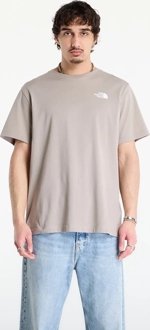 The North Face Majice The North Face Evolution Box Nse Short Sleeve Tee Stone Slab XL