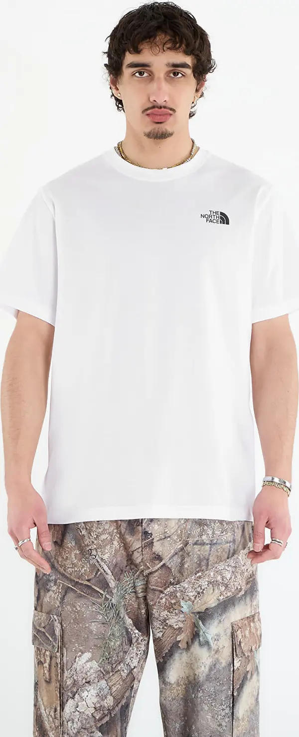 The North Face Majice The North Face Evolution Box Nse Short Sleeve Tee TNF White XXL