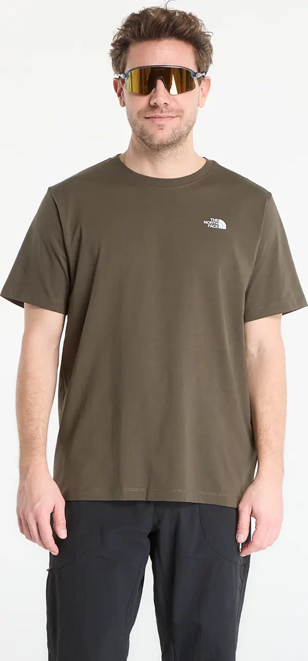 The North Face Majice The North Face Evolution Simple Dome Short Sleeve Tee New Taupe Green L