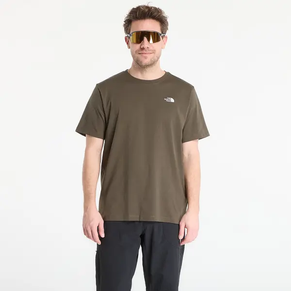 The North Face Majice The North Face Evolution Simple Dome Short Sleeve Tee New Taupe Green XL
