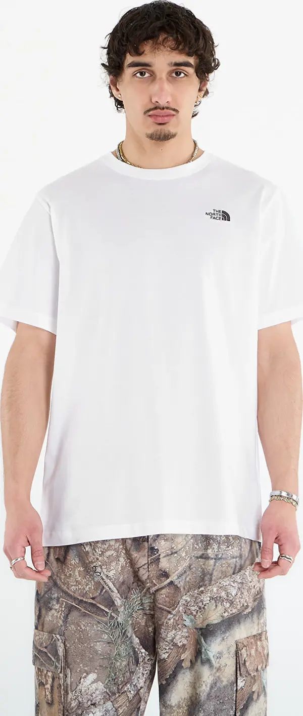 The North Face Majice The North Face Evolution Simple Dome Short Sleeve Tee TNF White L