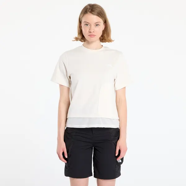 The North Face Majice The North Face Fabric Mix Ss Tee - Ap White Dune S