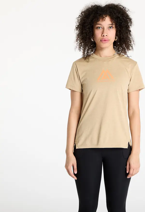 The North Face Majice The North Face Flex S/S Tee Ma Graphic Khaki Stone Heather S