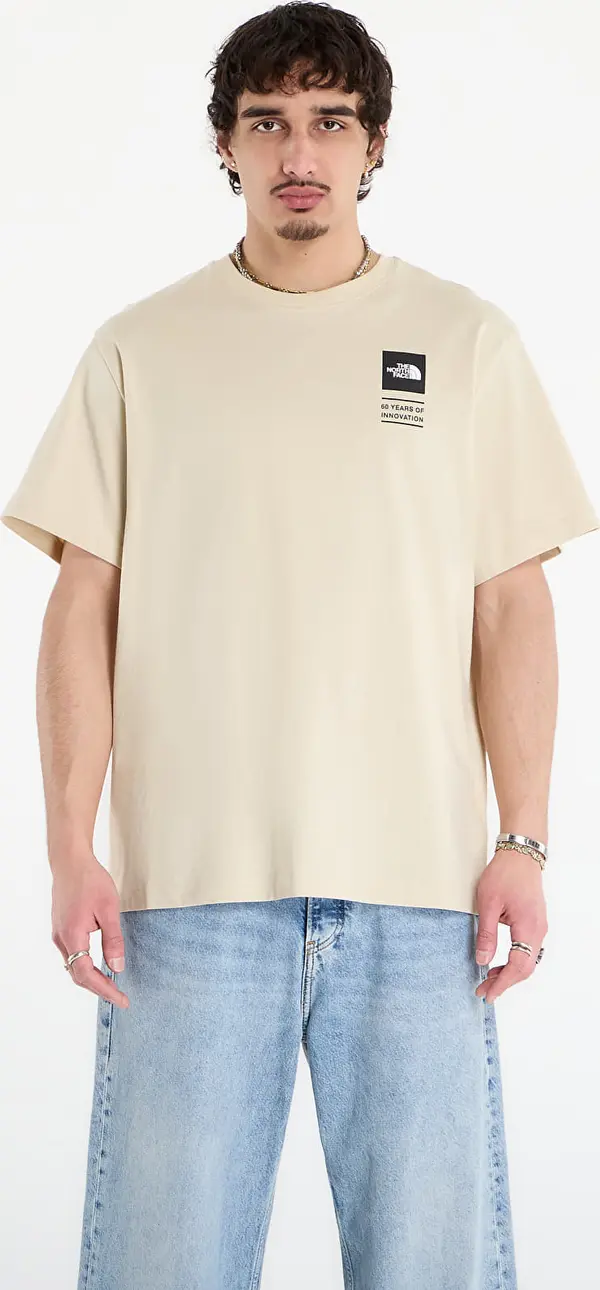 The North Face Majice The North Face Icon Celebration Regular Short Sleeve Tee-Graphic Desert Stone M