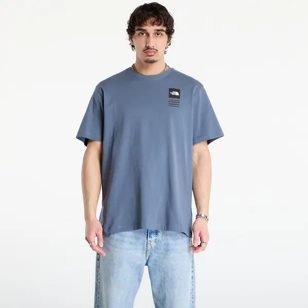 The North Face Majice The North Face Icon Celebration Regular Short Sleeve Tee-Graphic Granite Grey M
