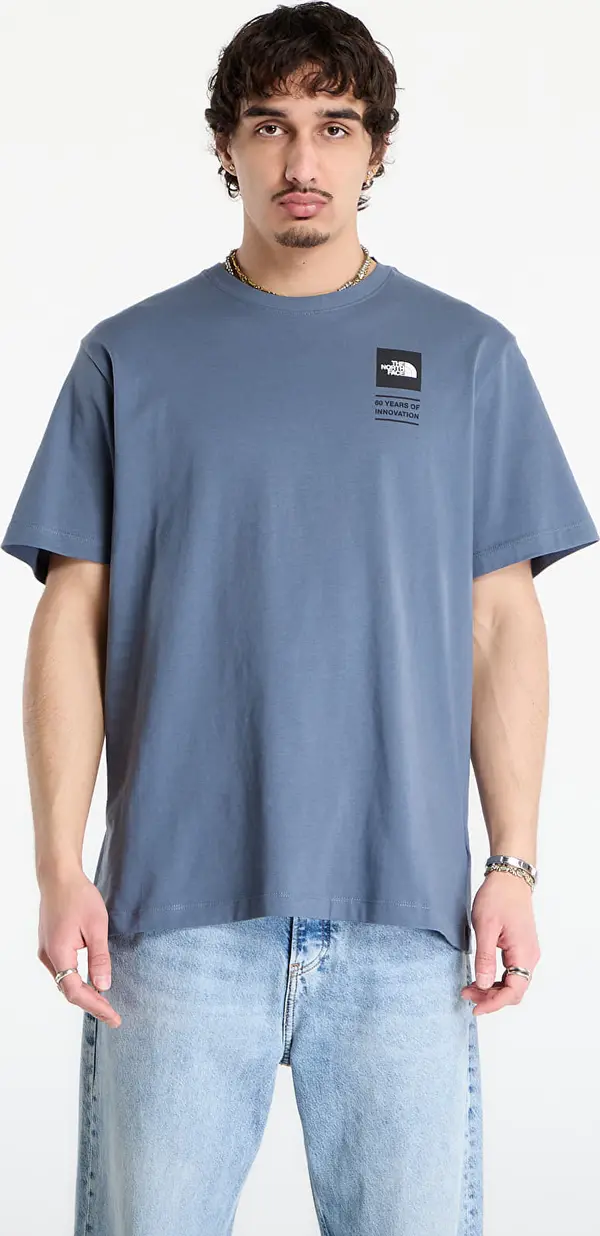 The North Face Majice The North Face Icon Celebration Regular Short Sleeve Tee-Graphic Granite Grey S