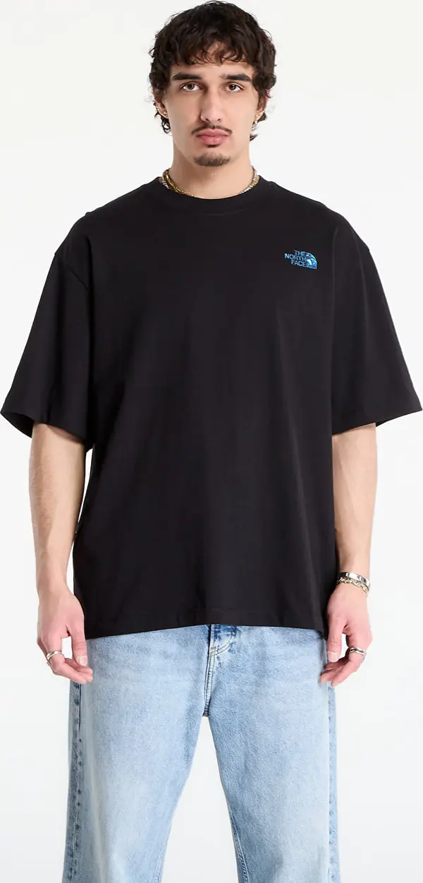The North Face Majice The North Face Liquid Box Nse Oversize Short Sleeve Tee-Graphic TNF Black XL
