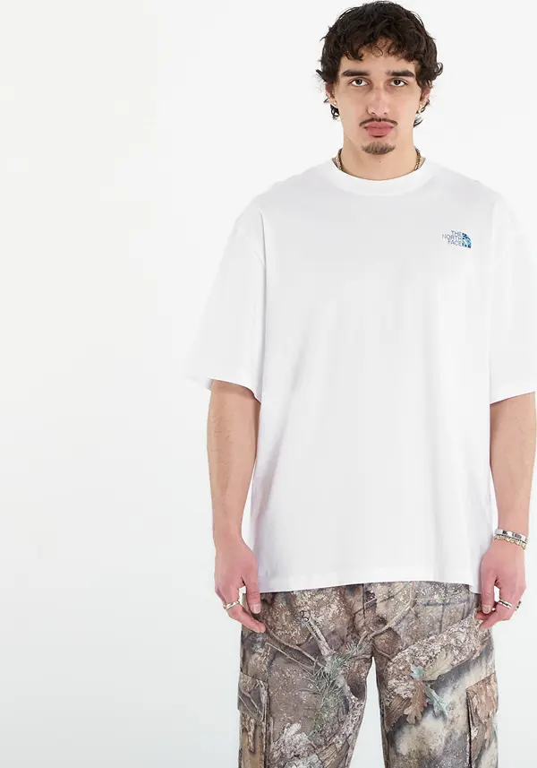 The North Face Majice The North Face Liquid Box Nse Oversize Short Sleeve Tee-Graphic TNF White S