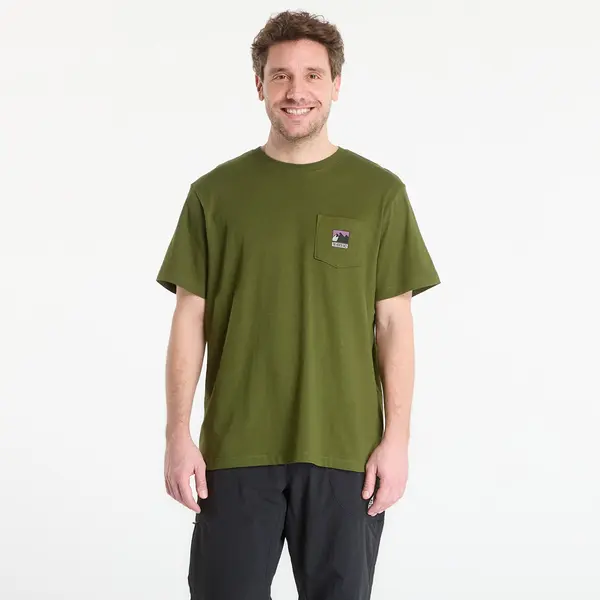 The North Face Majice The North Face Mountain Logo Relaxed Short Sleeve Tee-Graphic Woodland Green XL