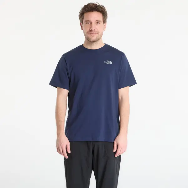 The North Face Majice The North Face Mountain Sketch Regular Short Sleeve Tee-Graphic Summit Navy XXL