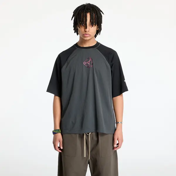 The North Face Majice The North Face Nse Shortsleeve Dotknit Tee UNISEX Asphalt Grey/ TNF Black L