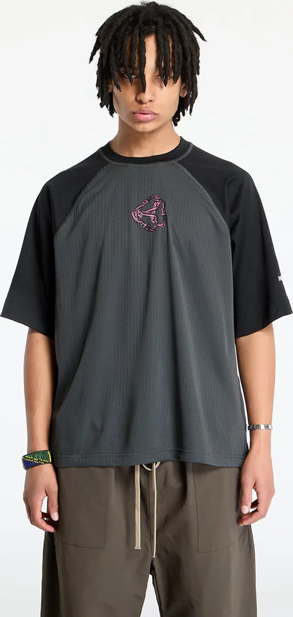 The North Face Majice The North Face Nse Shortsleeve Dotknit Tee UNISEX Asphalt Grey/ TNF Black S