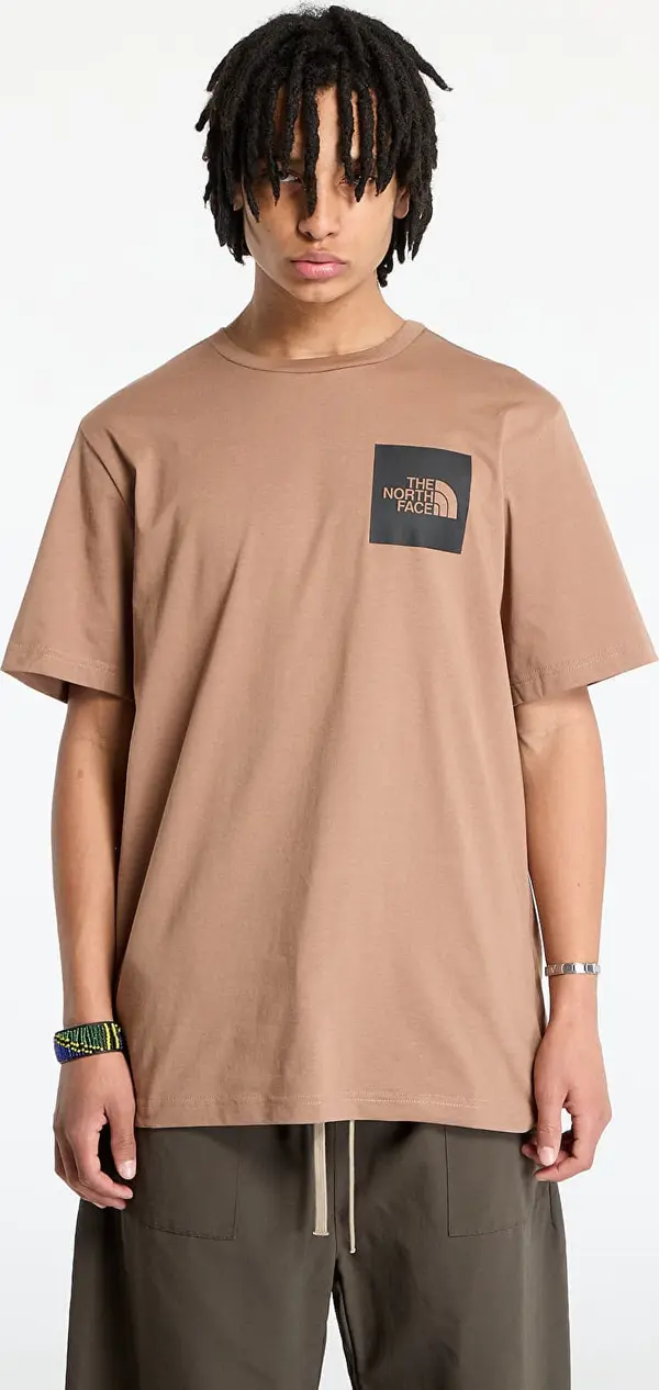 The North Face Majice The North Face Shortsleeve Fine Tee Latte M