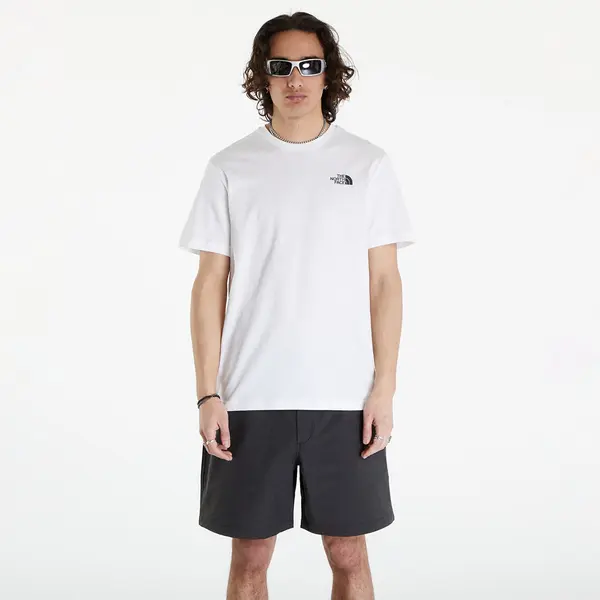 The North Face Majice The North Face S/S Box Nse Tee TNF White L