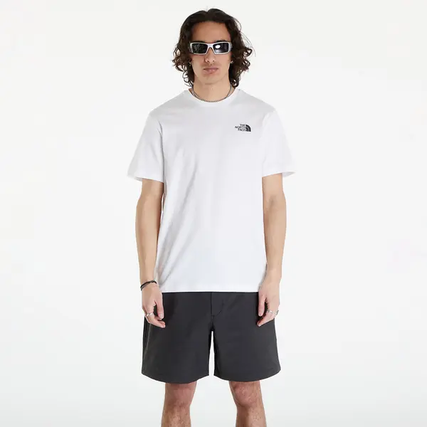 The North Face Majice The North Face S/S Box Nse Tee TNF White M