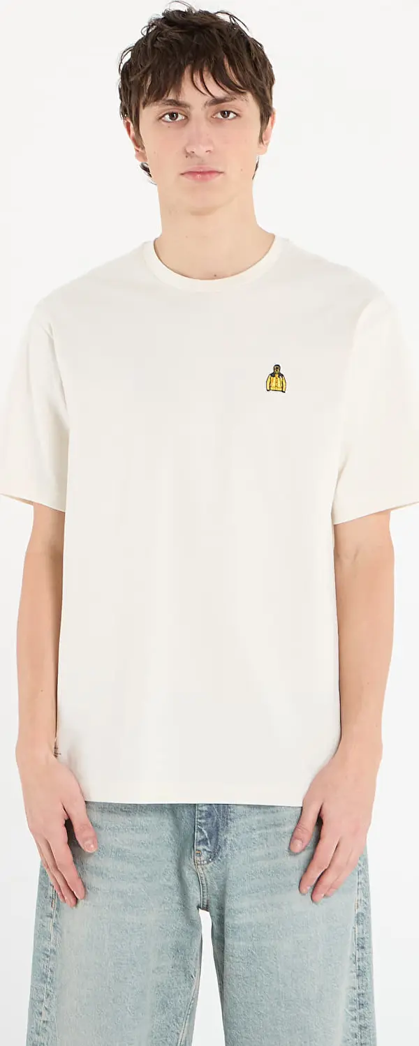 The North Face Majice The North Face S/S Icon Mountain Jckt Relaxed Tee UNISEX White Dune M