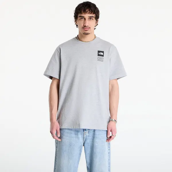 The North Face Majice The North Face TNF Celebration Relaxed Short Sleeve Tee-Graphic TNF Pale Grey Heather S
