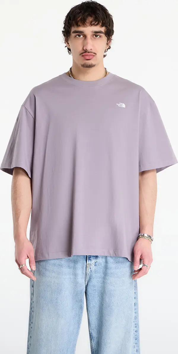The North Face Majice The North Face TNF Essential Simple Dome Os Ss Tee Transcendent Grey L