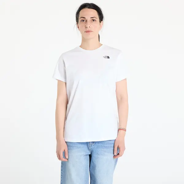 The North Face Majice The North Face W S/S Simple Dome Tee Tnf White L