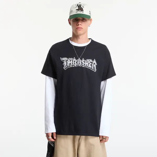 Thrasher Majice Thrasher Cruisin' T-Shirt Black L